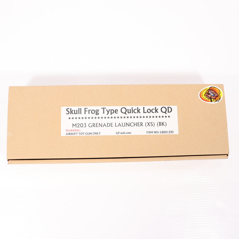 【中古即納】[MIL] G&P ガスグレネード スカルフロッグタイプ M203 QDグレネードランチャー XS(GRE012XS) (18歳以上専用)(20150223)