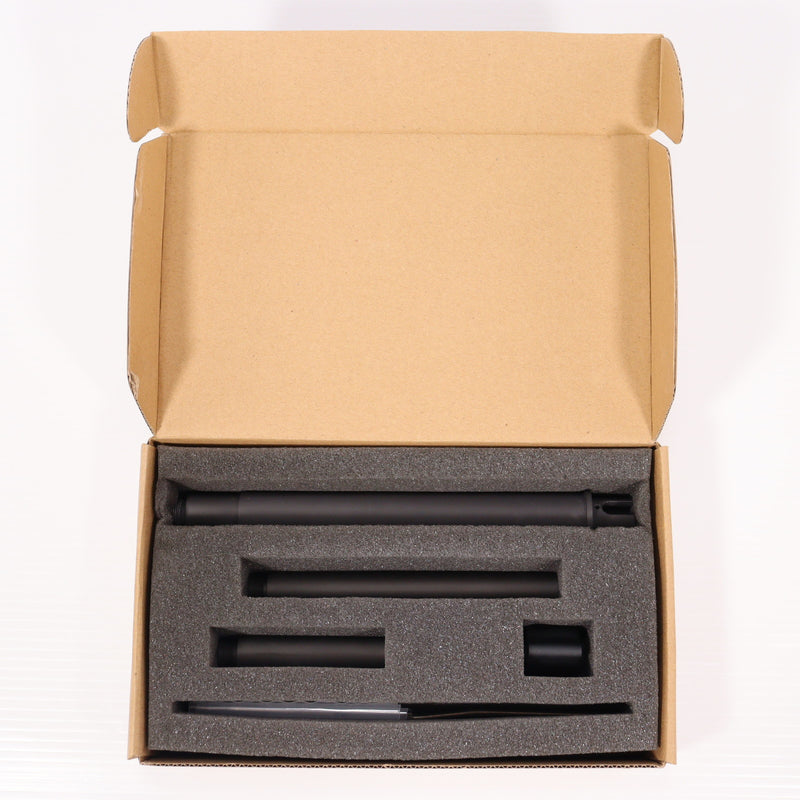 【中古即納】[MIL] AngryGun(アングリーガン) WCRS アルミアウターバレルキット 14.7インチ/12.5インチ 14mm逆ネジ for AEG(20150223)
