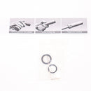 【中古即納】[MIL] AngryGun(アングリーガン) SUREFIREタイプ SOCOM556 QDダミーサイレンサー & FH-556-RC スチールフラッシュハイダー BK(ブラック/黒)(20150223)