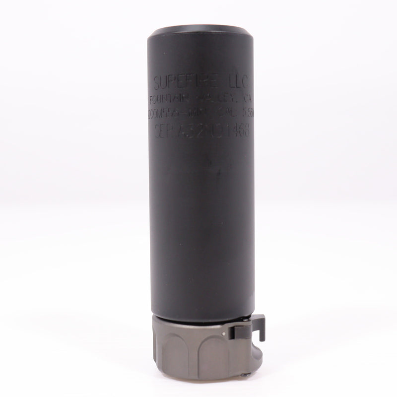 【中古即納】[MIL] Airsoft Artisan(エアソフト・アルチザン) SUREFIREタイプ SOCOM556-MINI QDダミーサイレンサー & FH556RC スチールフラッシュハイダー BK(ブラック/黒)(AA-SIL-04-BK-A)(20150223)