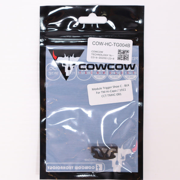 【中古即納】[MIL] COWCOW TECHNOLOGY(カウカウテクノロジー) モジュラートリガーシュー C ハイキャパ/1911対応 BK(ブラック/黒)(CCT-TMHC-081)(20150223)