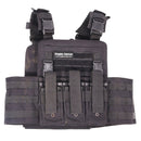 【中古即納】[MIL] イーグル模型(イーグルフォース) ジャンプパッドベストV3 ブラック(5580V3-BK)(20150223)