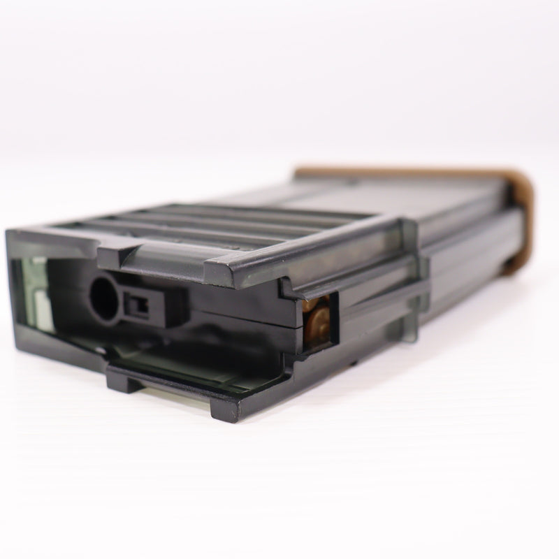 【中古即納】[MIL] VFC/UMAREX(ウマレックス) HK417/M110A1/G28 AEG用 100連 ミッドキャップマガジン TAN/RAL8000(VF9-MAG-417E100-TN02)(20150223)