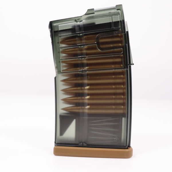 【中古即納】[MIL] VFC/UMAREX(ウマレックス) HK417/M110A1/G28 AEG用 100連 ミッドキャップマガジン TAN/RAL8000(VF9-MAG-417E100-TN02)(20150223)