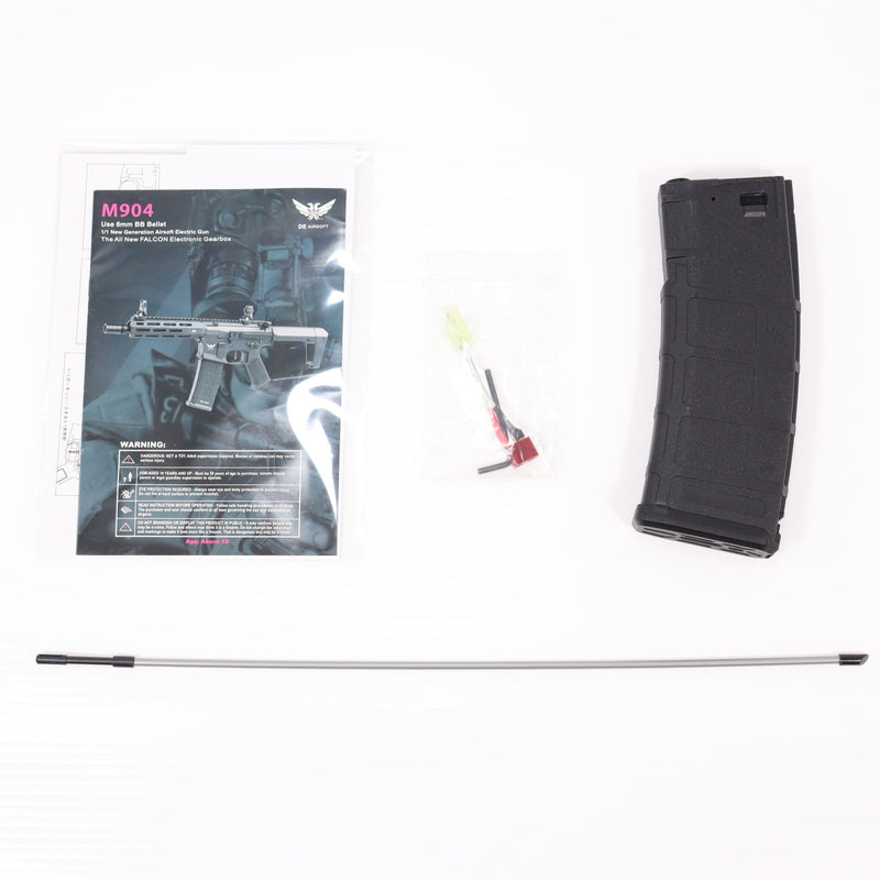 【中古即納】[MIL] DOUBLE EAGLE(ダブルイーグル) 電動ライフル Honey Badger Q SBR BK(ブラック/黒)(M904NBK) (18歳以上専用)(20150223)
