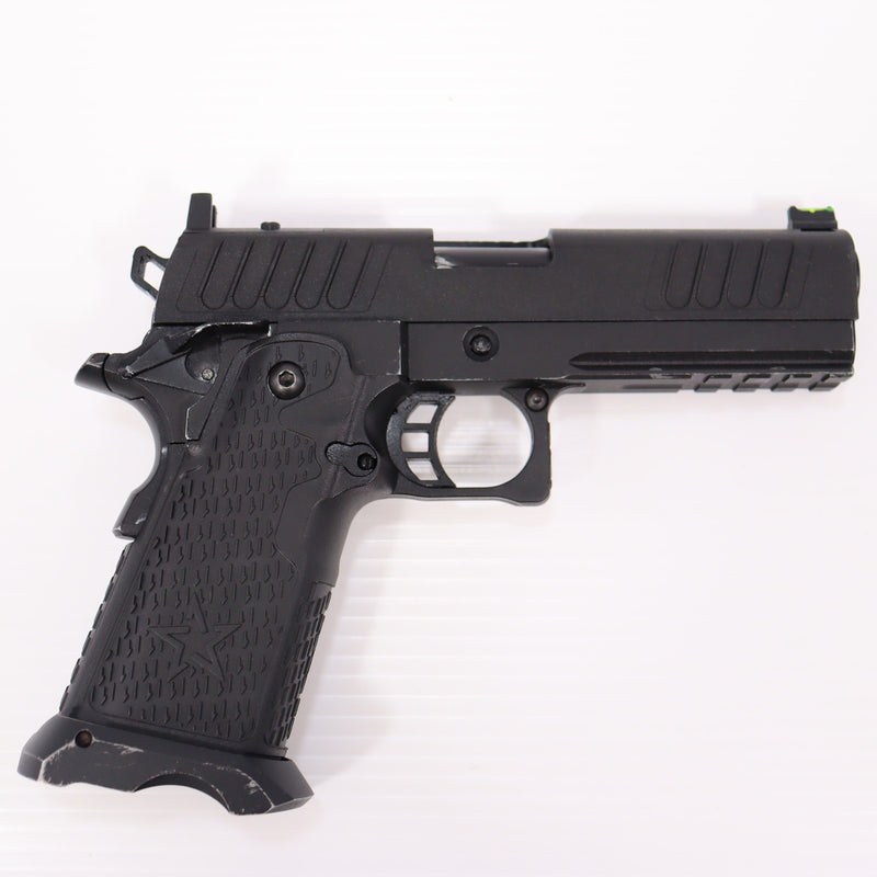 【中古即納】[MIL] BATON Airsoft(バトンエアソフト) CO2ガスガン BS-STACCATO(スタッカート) NTL CO2GBB【JASG認定】(BS-STACCATO-NTL) (18歳以上専用)(20240221)