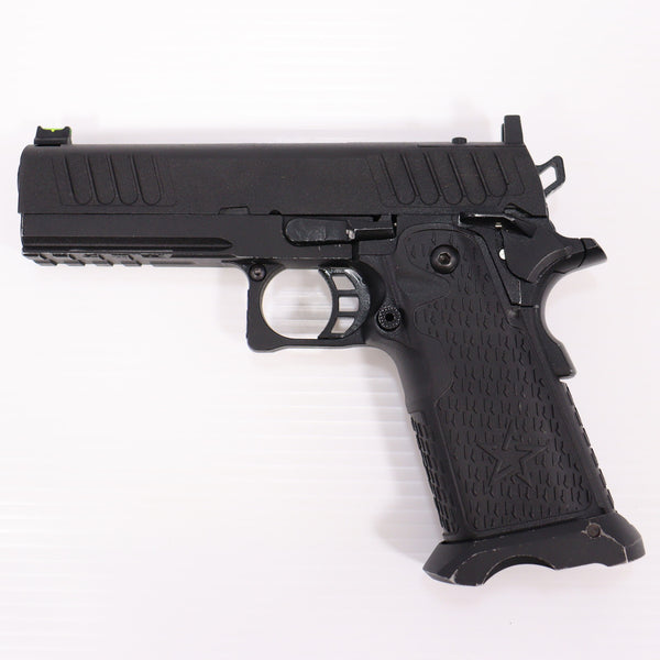 【中古即納】[MIL] BATON Airsoft(バトンエアソフト) CO2ガスガン BS-STACCATO(スタッカート) NTL CO2GBB【JASG認定】(BS-STACCATO-NTL) (18歳以上専用)(20240221)