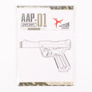【中古即納】[MIL] ActionArmy(アクションアーミー) ガスブローバック AAP-01 ASSASSIN(アサシン) BK(ブラック/黒)(AA-001) (18歳以上専用)(20150223)