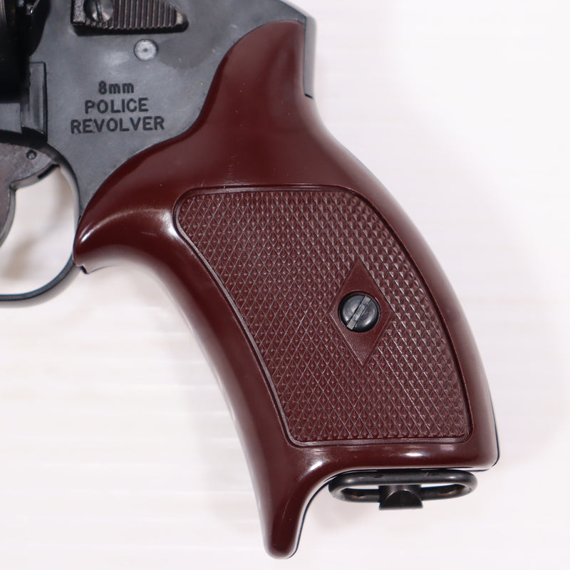 【中古即納】[MIL] マルシン工業 ガスリボルバー 8mm ポリスリボルバー 2インチ ブラックABS (18歳以上専用)(20150223)