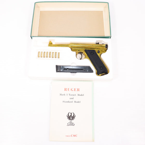 【中古即納】[MIL] CMC 金属製発火モデルガン ルガー.22 Mk1 ターゲットモデル 4-3/4インチ (18歳以上専用)(20150223)