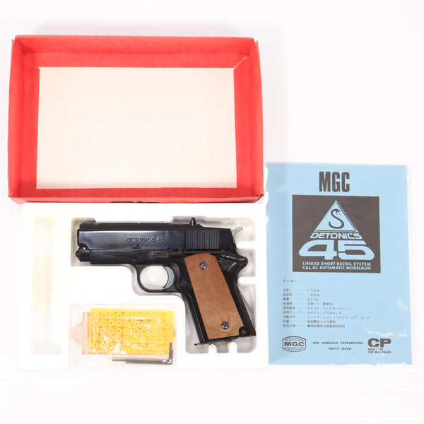 【中古即納】[MIL] MGC 発火モデルガン デトニクス.45 ABS (18歳以上専用)(20150223)
