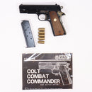 【中古即納】[MIL] マルシン工業 発火モデルガン 組立キット コルト コンバットコマンダー.45 ABS(20150223)
