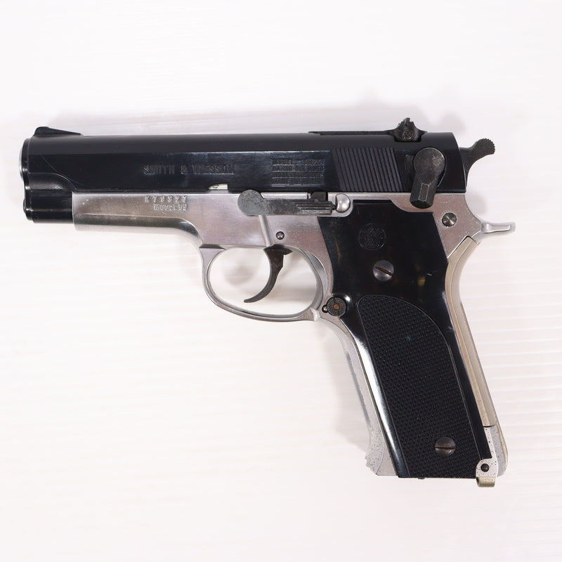 【中古即納】[MIL] MGC 発火モデルガン 組立キット S&W(スミスアンドウェッソン) M59 シルバーフレームモデル ABS (ジャンク品) (18歳以上専用)(20150223)