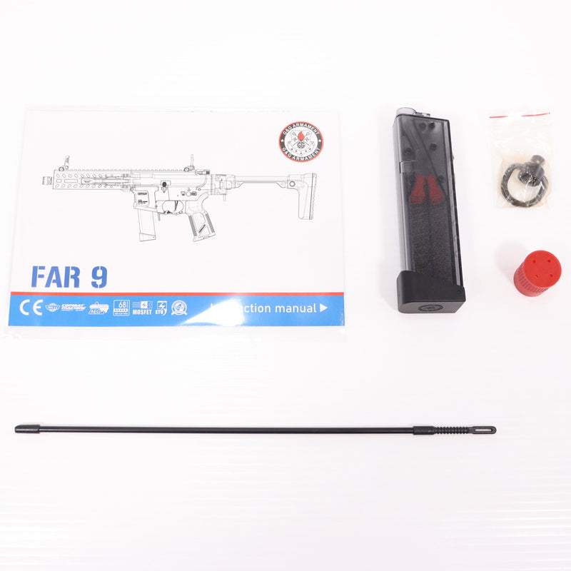 【中古即納】[MIL] G&G ARMAMENT(ジーアンドジーアーマメント) 電動サブマシンガン FAR9(EGC-FAR-9MM-BNB-NCS) (18歳以上専用)(20150223)
