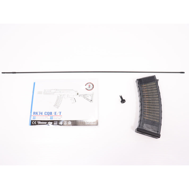 【中古即納】[MIL] G&G ARMAMENT(ジーアンドジーアーマメント) 電動ライフル RK74-CQB(GRK-74C-ETU-BNB-NCS) (18歳以上専用)(20150223)
