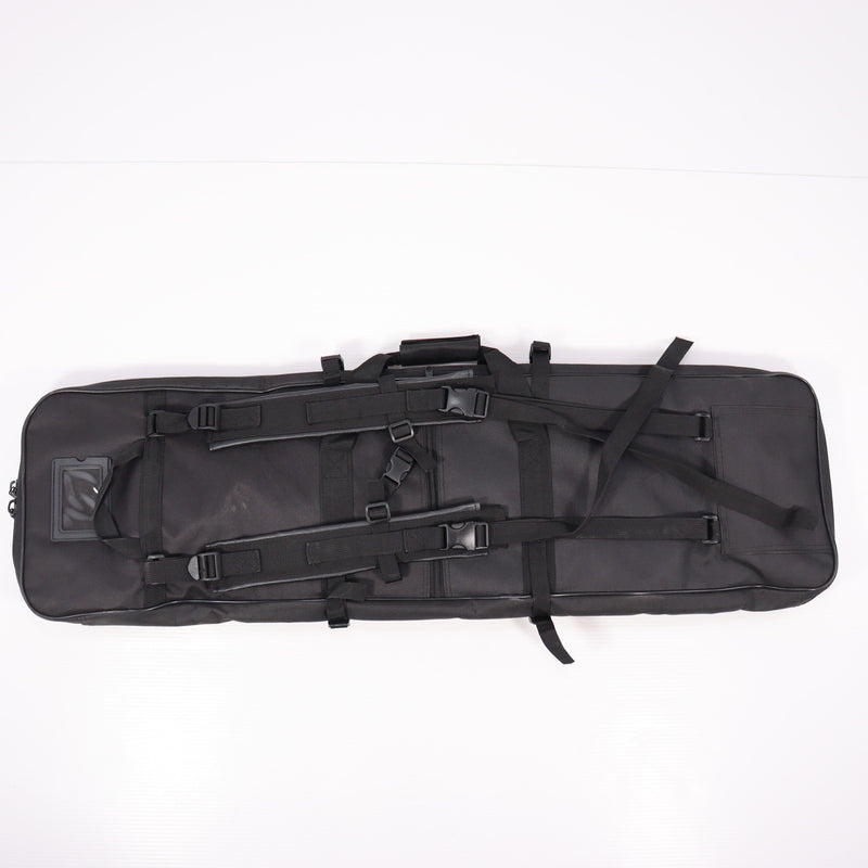 【中古即納】[MIL] ノーブランド ダブルガンケース BK(ブラック/黒)(95×27cm/82×26cm)(20150223)