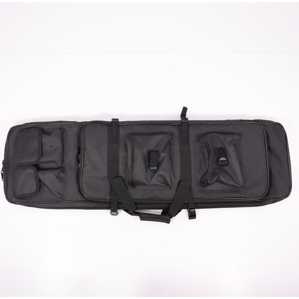 【中古即納】[MIL] ノーブランド ダブルガンケース BK(ブラック/黒)(95×27cm/82×26cm)(20150223)