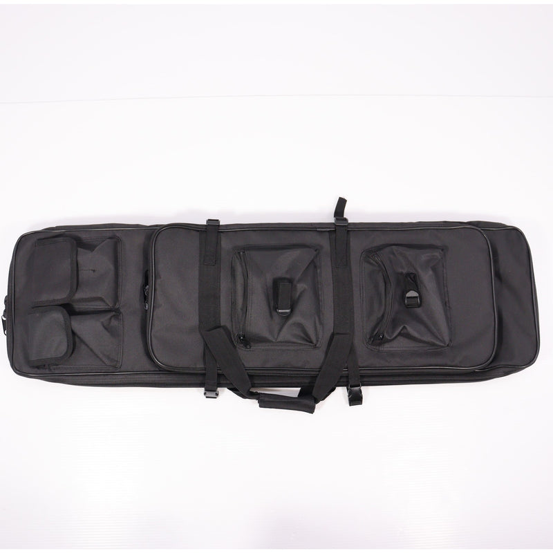 【中古即納】[MIL] ノーブランド ダブルガンケース BK(ブラック/黒)(95×27cm/82×26cm)(20150223)