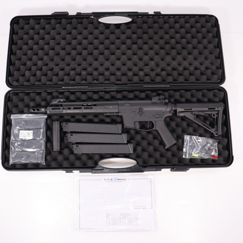 【中古即納】[MIL] H.T.G.Basic 電動ライフル スマートPCC 電子トリガー搭載 Type.C(htg-basic-aeg001c-bk) (18歳以上専用)(20150223)