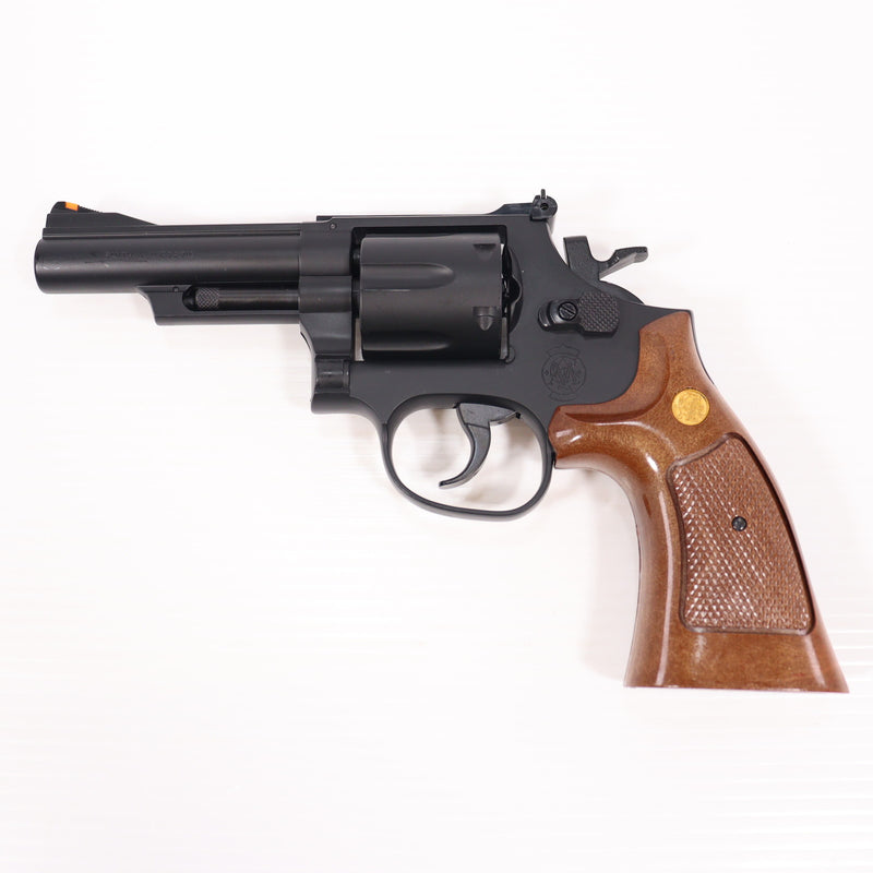 【中古即納】[MIL] クラウンモデル ガスリボルバー S&W(スミスアンドウェッソン) M19.357マグナム 4インチ ウッドタイプグリップ(No.13338) (18歳以上専用)(20240903)