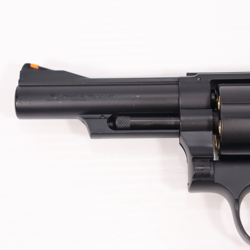 【中古即納】[MIL] クラウンモデル ガスリボルバー S&W(スミスアンドウェッソン) M19.357マグナム 4インチ ウッドタイプグリップ(No.13338) (18歳以上専用)(20240903)