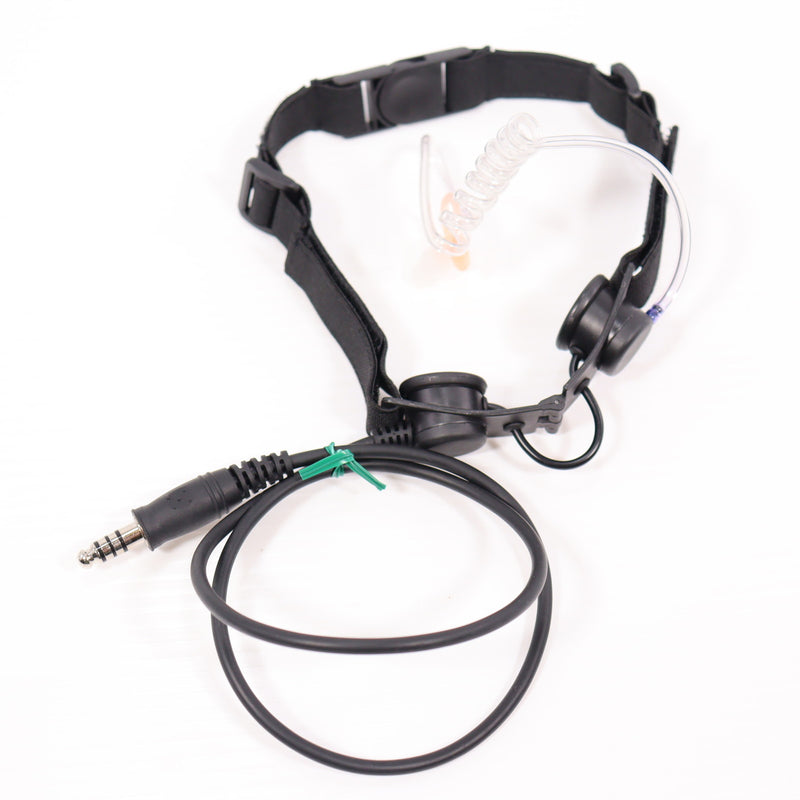 【中古即納】[MIL] Z-TACTICAL(ゼットタクティカル) タクティカルスロートマイク BK(ブラック/黒)(Z033BK)(20150223)