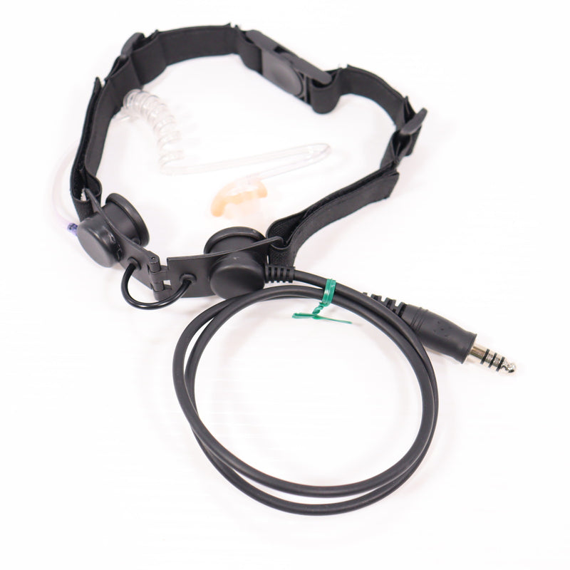 【中古即納】[MIL] Z-TACTICAL(ゼットタクティカル) タクティカルスロートマイク BK(ブラック/黒)(Z033BK)(20150223)