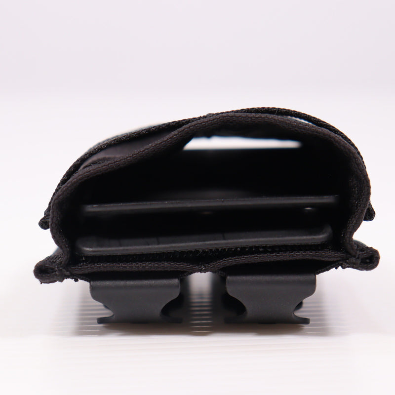 【中古即納】[MIL] ノーブランド ESSTACタイプ KYWI 5.56mmマガジンポーチ BK(ブラック/黒)(20150223)