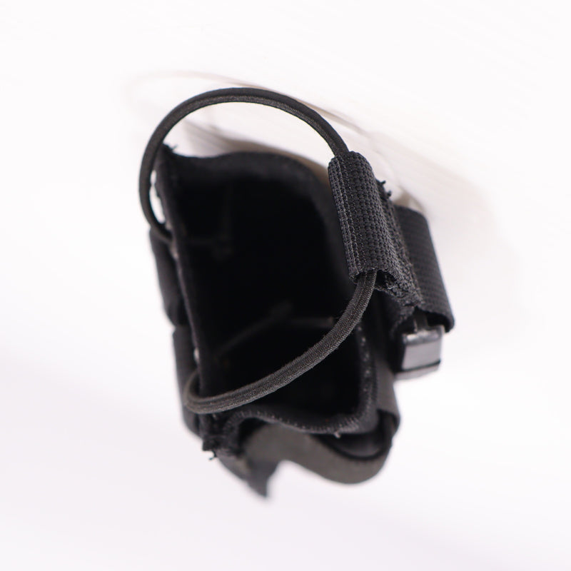 【中古即納】[MIL] ノーブランド ショートラジオポーチ BK(ブラック/黒)(20150223)