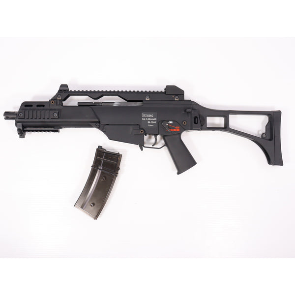 【中古即納】[MIL] WE ガスブローバック H&K(ヘッケラーアンドコッホ) G36C オープンボルト リアル刻印Ver. (18歳以上専用)(20150223)