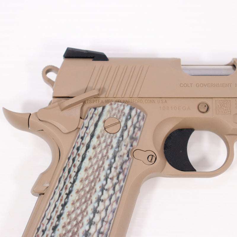 【中古即納】[MIL] タニオ・コバ(TANIO KOBA)/BATON airsoft(バトンエアソフト) CO2ガスブローバック BM-45 FDE(フラットダークアース) (18歳以上専用)(20191211)