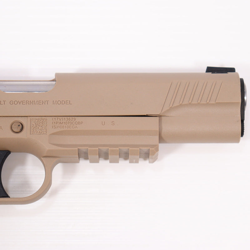 【中古即納】[MIL] タニオ・コバ(TANIO KOBA)/BATON airsoft(バトンエアソフト) CO2ガスブローバック BM-45 FDE(フラットダークアース) (18歳以上専用)(20191211)