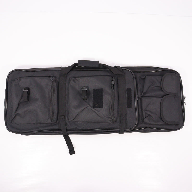 【中古即納】[MIL] UFC(ユニオンファイアカンパニー) ダブルガンケース BK(ブラック/黒)(80×30cm/58×29cm)(20150223)