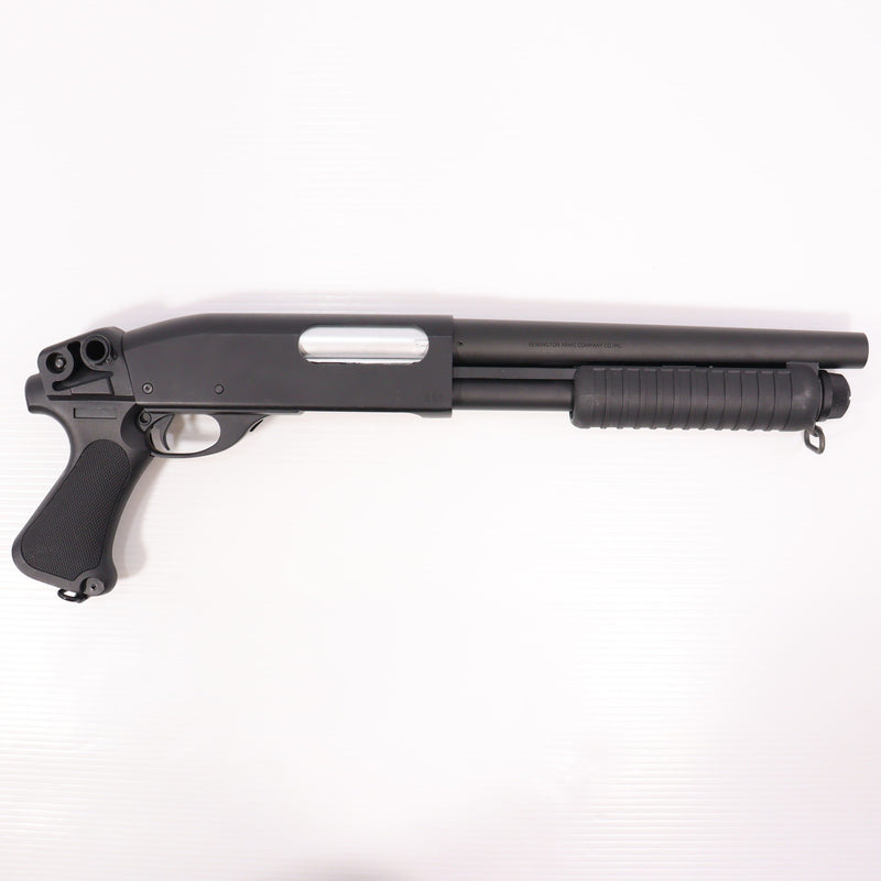 【中古即納】[MIL] S&T エアーショットガン M870 ショート ピストルグリップ BK(ブラック)(ST-SPG-08-BK) (18歳以上専用)(20150223)