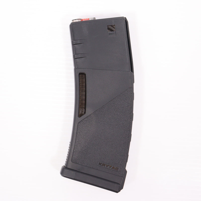 【中古即納】[MIL] LayLax(ライラクス) KRYTAC(クライタック) M4 ポリマーマガジン 150連 BK(ブラック/黒)(20191115)