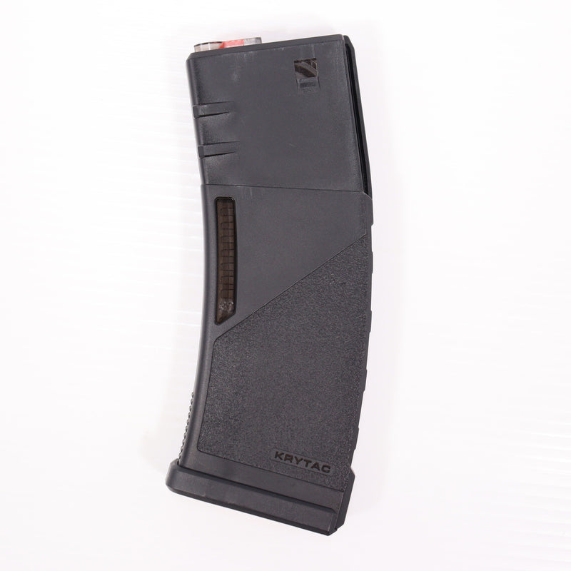 【中古即納】[MIL] LayLax(ライラクス) KRYTAC(クライタック) M4 ポリマーマガジン 150連 BK(ブラック/黒)(20191115)