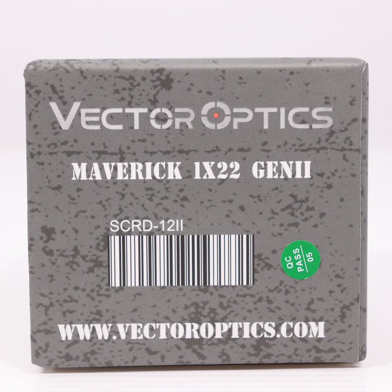 【中古即納】[MIL] VECTOR OPTICS(ベクターオプティクス) Maverick(マーベリック) 1×22 Gen II ドットサイト(SCRD-12II)(20150223)
