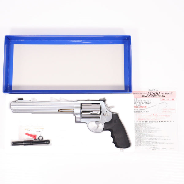 【中古即納】[MIL] タナカワークス ガスリボルバー S&W(スミスアンドウェッソン) M500 8-3/8インチ ステンレスフィニッシュ Ver.2 (18歳以上専用)(20240915)