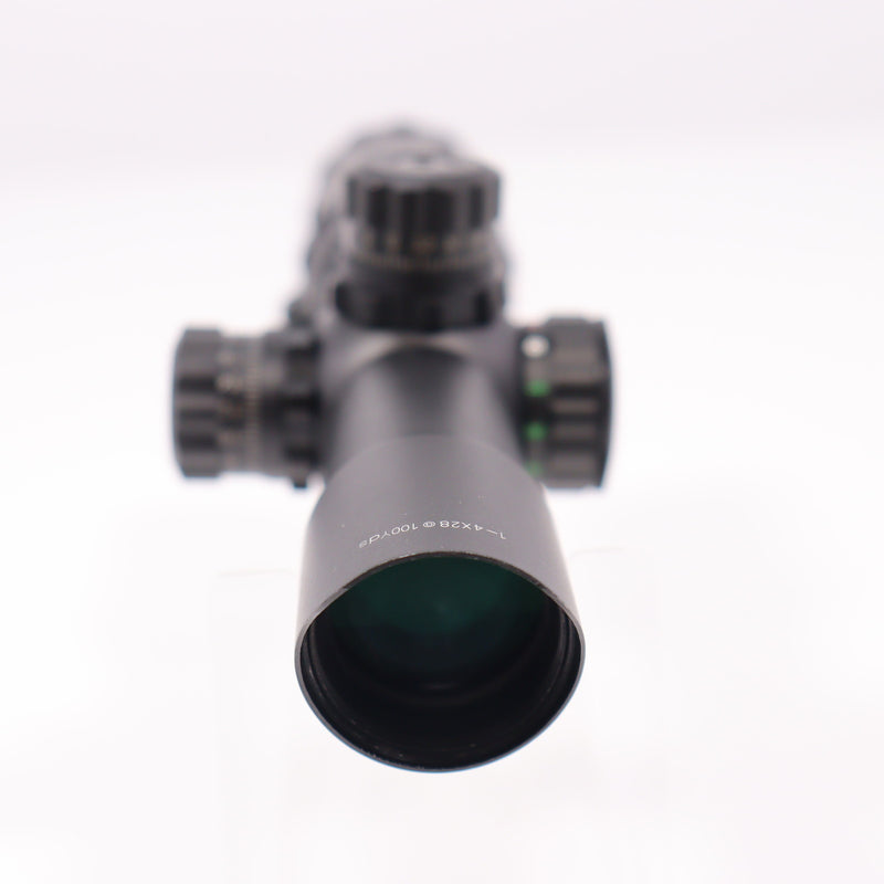 【中古即納】[MIL] LEAPERS(リーパーズ) UTG ACCUSHOT CQBタクティカルスコープ 1-4×28(SCP3-1428L1)(20150223)