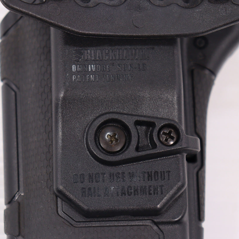 【中古即納】[MIL] BLACKHAWK!(ブラックホーク) OMNIVORE NON-LB マルチフィットホルスター BK(ブラック/黒)(20150223)