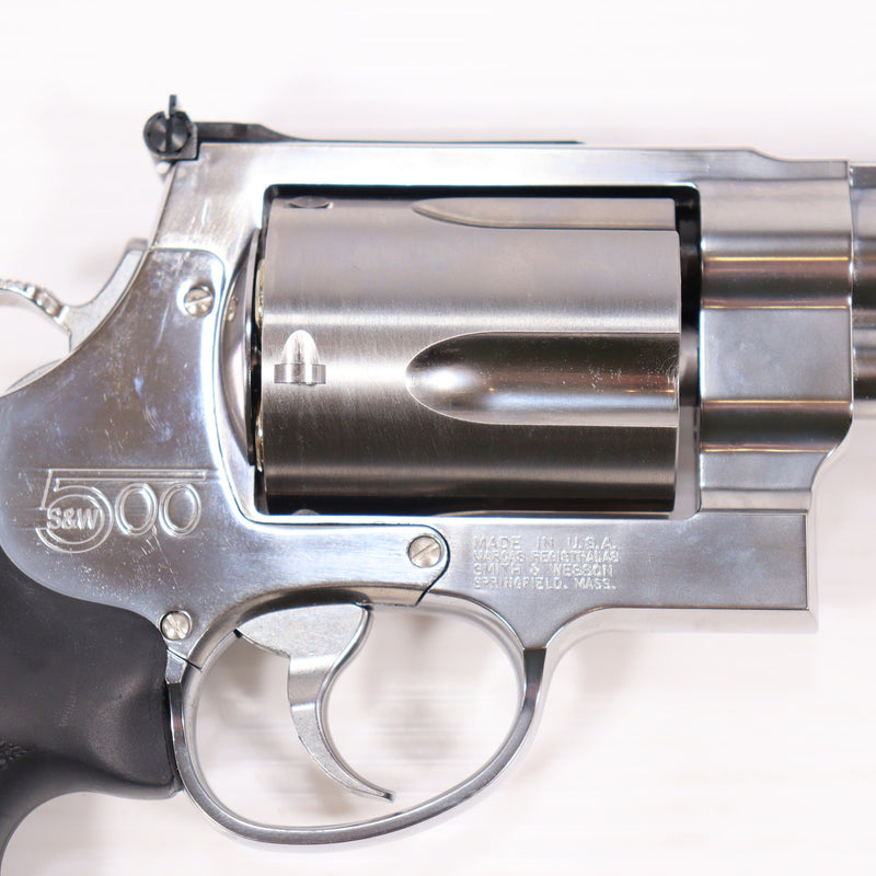 【中古即納】[MIL] タナカワークス ガスリボルバー S&W(スミスアンドウェッソン) M500 8-3/8インチ ステンレスフィニッシュ ABS Ver.2 (18歳以上専用)(20151211)