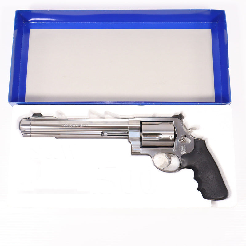 【中古即納】[MIL] タナカワークス ガスリボルバー S&W(スミスアンドウェッソン) M500 8-3/8インチ ステンレスフィニッシュ ABS Ver.2 (18歳以上専用)(20151211)