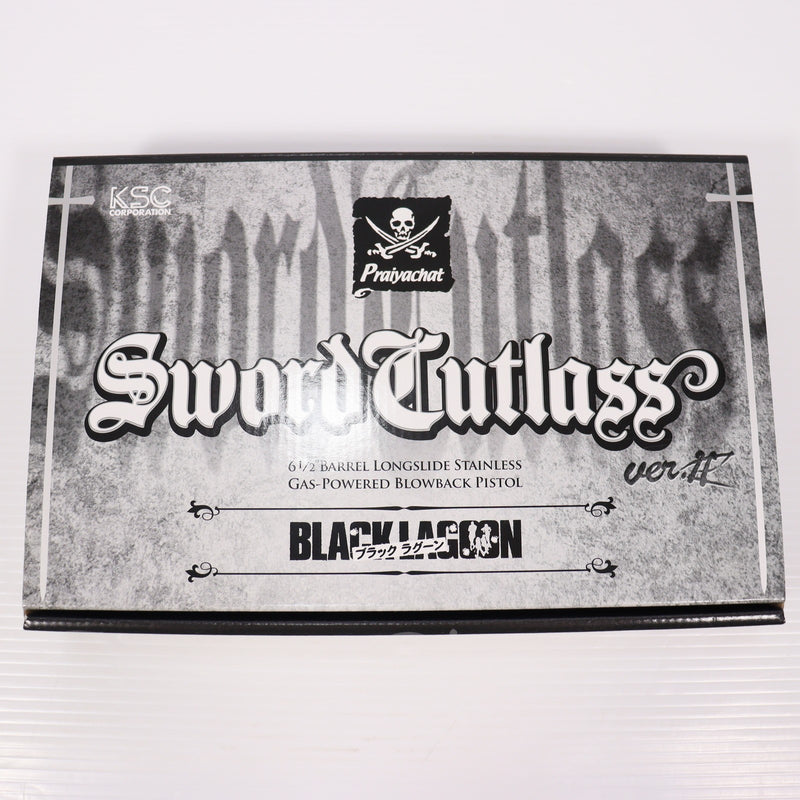【中古即納】[MIL] KSC 限定品 ガスブローバック ソード・カトラス ver.II 『BLACK LAGOON-ブラックラグーン-』 ABS (18歳以上専用)(20210728)