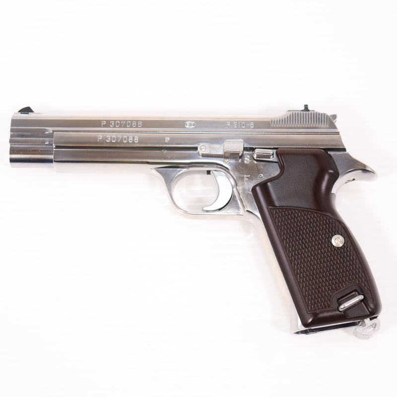 【中古即納】[MIL] マルシン工業 ガスブローバック SIG P210(シグ P210) シルバー ABS (18歳以上専用)(20180405)