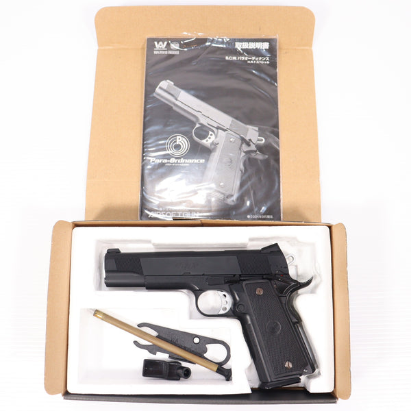 【中古即納】[MIL] WA ウエスタンアームズ ガスブローバック パラオーディナンス HRTスペシャル ブラック HW(ヘビーウェイト) Ver.2(20150223)