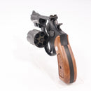 【中古即納】[MIL] ハートフォード(HWS) 発火モデルガン S&W(スミスアンドウェッソン) M19 コンバットマグナム 2.5インチ HW ナチュラル・モデル 木製グリップ付(20230716)