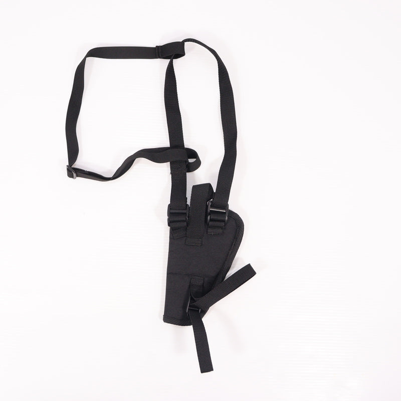 【中古即納】[MIL] ノーブランド 中型オートマチック用 ショルダーホルスターBK(ブラック/黒)(20150223)