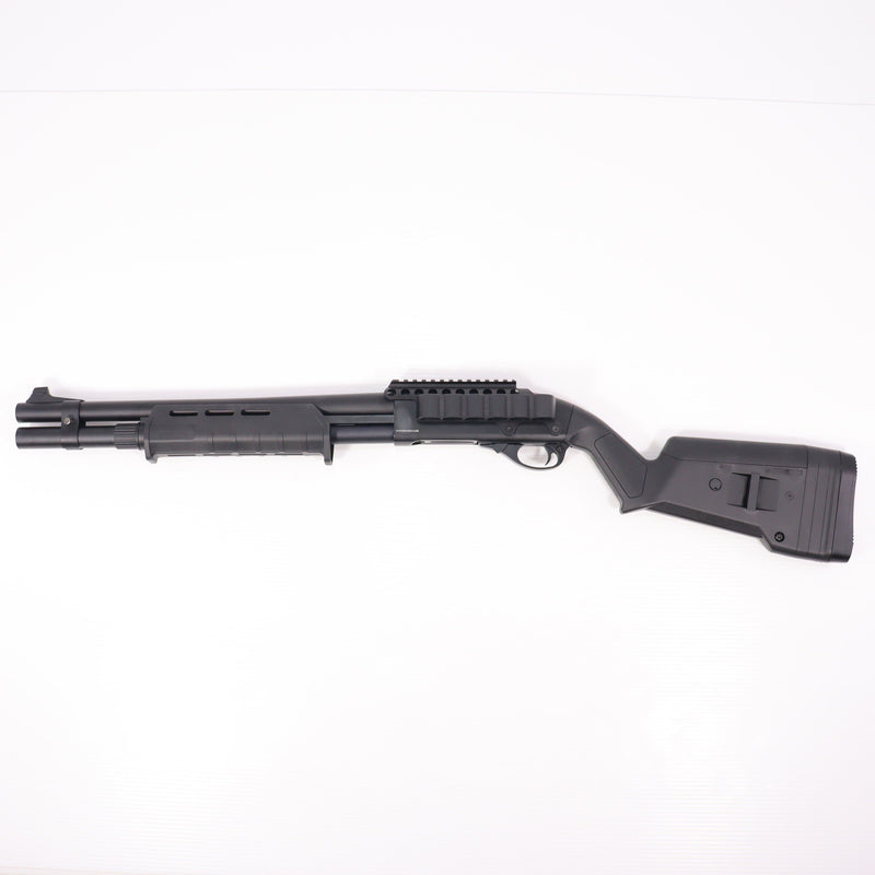 【中古即納】[MIL] GOLDEN EAGLE(ゴールデンイーグル) ガスショットガン M870 MAGPULスタイル エクステンド タクティカルモデル BK(ブラック/黒)(ge-8888) (18歳以上専用)(20150223)