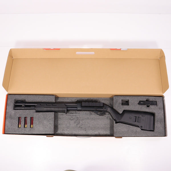 【中古即納】[MIL] GOLDEN EAGLE(ゴールデンイーグル) ガスショットガン M870 MAGPULスタイル エクステンド タクティカルモデル BK(ブラック/黒)(ge-8888) (18歳以上専用)(20150223)