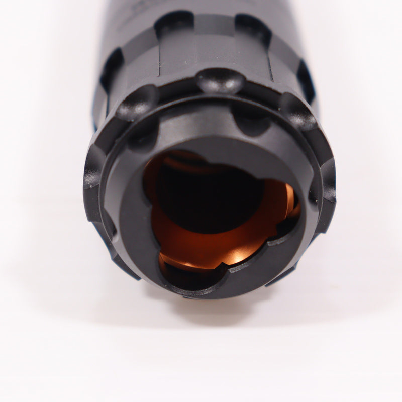 【中古即納】[MIL] RGW RUGGEDタイプ OBSIDIAN 9mm ダミーサイレンサー MP5/14mm逆ネジ対応(RGW-SI-01-9M-MP5)(20150223)
